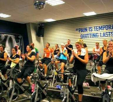 Gym fitout queenstown spin room