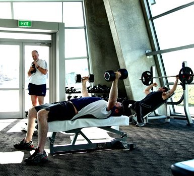 Gym Queenstown commercial fitout